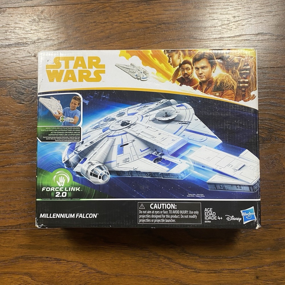 Star Wars A Solo Story Force Link 2.0 Millennium Falcon with Escape Craft Hasbro